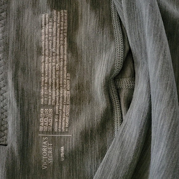 Victoria's Secret Incredible Essential Heathered Succulent Green HR Leggings 6 - Picture 10 of 12